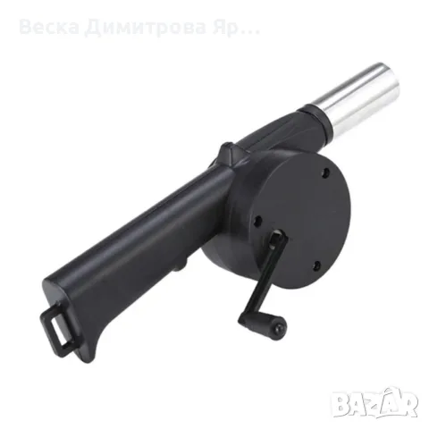 Градинско барбекю на колела, емайлирана стомана, 4 степени + Подарък Сглобяем ръчен вентилатор за ба, снимка 11 - Барбекюта - 56060004