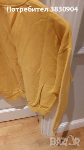 Жилетка Benetton size XL, 100% памук, жълт цвят, снимка 5 - Детски пуловери и жилетки - 42206686