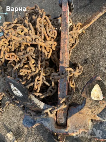 Корабна котва, снимка 3 - Антикварни и старинни предмети - 48616756