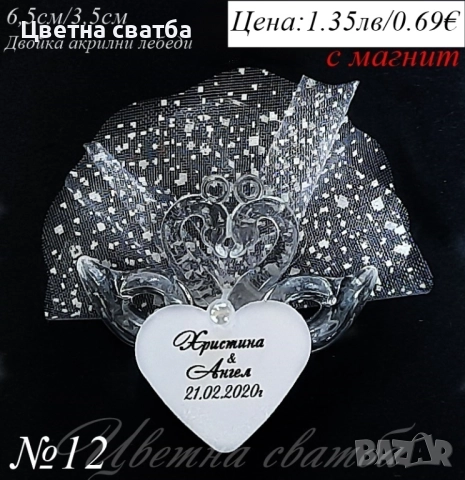 Сватбени подаръчета- сватбени подаръци за гости, подаръчета за сватба, снимка 4 - Подаръци за сватба - 25579615