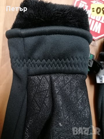 Продавам нови дамски уиндстопърни черни ръкавици софт шел Kolon Sport , снимка 4 - Зимни спортове - 35881528