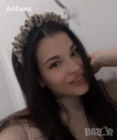 Диадема -тип скрънч , снимка 3 - Аксесоари за коса - 48881195