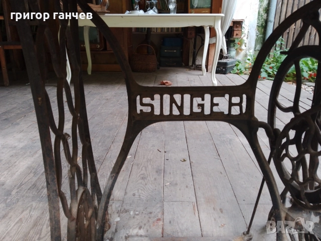 Маса с масивен плот от слепена дървесина - дъб, снимка 3 - Маси - 52066732