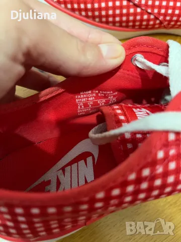 Оригинални дамски платненки NIKE, снимка 4 - Маратонки - 47573346