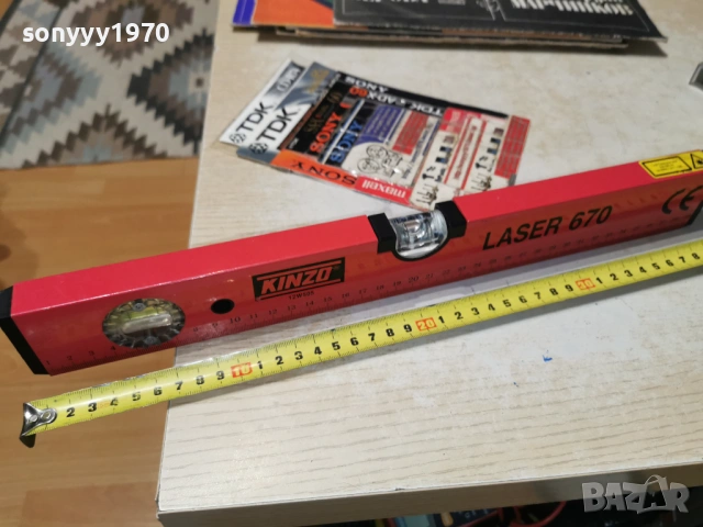 KINZO LASER 670-ВНОС GERMANY 1202261850, снимка 10 - Други инструменти - 53457393