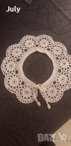 Плетени якички на една кука , снимка 5 - Други - 39000053