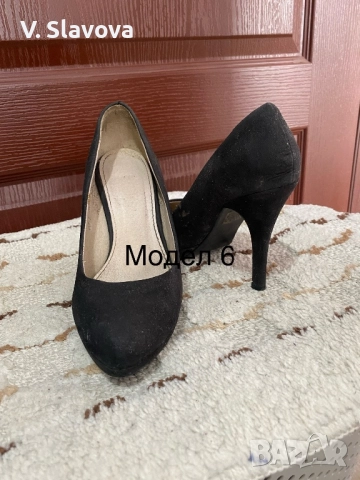 Различни модели обувки на висок ток или платформа, снимка 7 - Дамски обувки на ток - 52773967