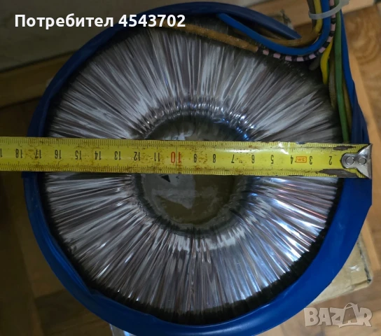 Тороидален трансформатор за усилвател 1100VA, снимка 4 - Друга електроника - 51311242