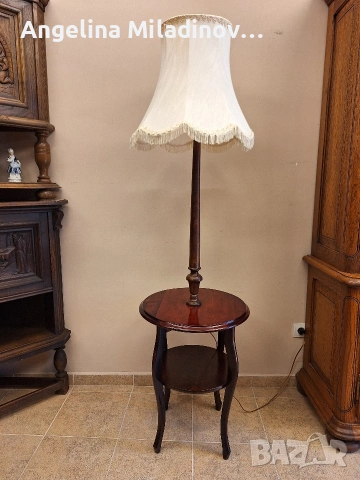 УНИКАТ! Маса Луи XV и лампион , снимка 8 - Маси - 53772817