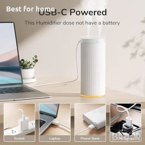 Персонален  арома дифузер JISULIFE, снимка 2 - Други стоки за дома - 49335395