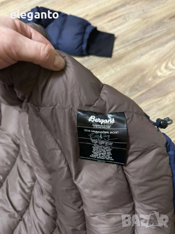 Висок клас мъжка зимна пухенка Bergans of Norway SAUDA 750fill Down Jacket , L размер - гъши пух, снимка 9 - Якета - 52753880