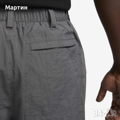 Мъжко долнище/панталон Nike Tech Pack Woven Iron Grey - размер S/M, снимка 6 - Спортни дрехи, екипи - 53438403