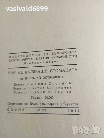 Николай Островски - Как се каляваше стоманата , снимка 6 - Художествена литература - 53816770