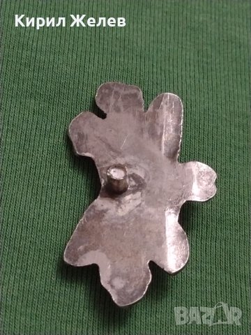 Метална брошка Грозд върху листо пластика много красив дизайн 26236, снимка 7 - Други - 40426226