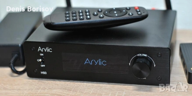 Arylic H50 – Безжичен стерео усилвател с AirPlay 2 и HDMI ARC, снимка 2 - Ресийвъри, усилватели, смесителни пултове - 53660913