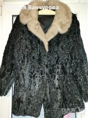 Палто от астраган и норка, снимка 2 - Палта, манта - 39057538
