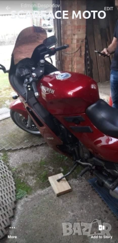 Мотор TRIUMPH 900 TROPHY 3 на части с документи, снимка 3 - Части - 53617865