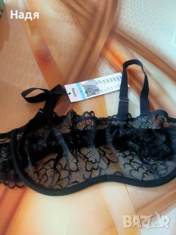 Нов дантелен сутиен L size