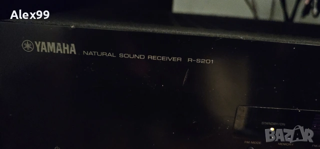 услвател YAMAHA r - s201, снимка 2 - Ресийвъри, усилватели, смесителни пултове - 53472904