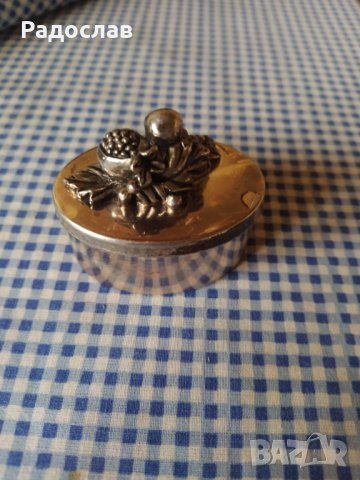 посребрена кутийка за бижута , снимка 5 - Декорация за дома - 39382276