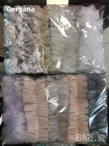 сватбен жартиер, снимка 3 - Сватбени аксесоари - 41360322