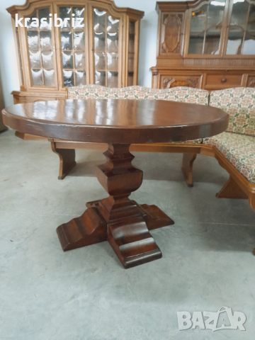 Маса УНИКАТ Пълен Масив внос от Германия, снимка 3 - Маси - 36351523