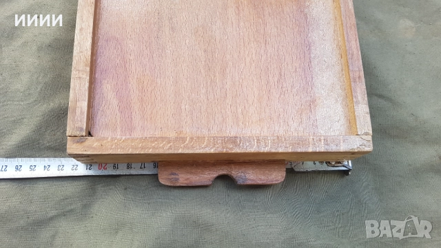 Дървен поднос, снимка 3 - Антикварни и старинни предмети - 51722962