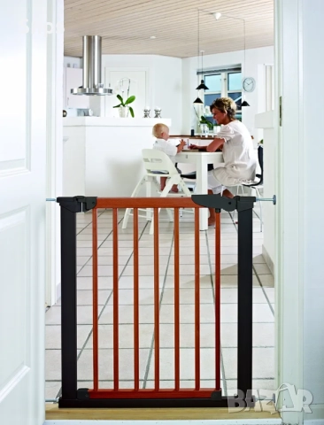 Предпазна преграда за врати и стълбища, деца и кучета, дължина 97,6 см, снимка 4 - Други стоки за дома - 52174063