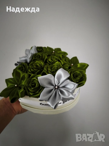 Сатенен букет 