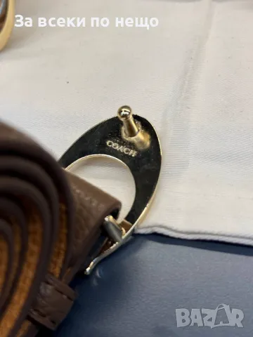 Coach Дамски Колан Естествена Кожа - Налични Различни Цветове Код D2277, снимка 10 - Колани - 49516734