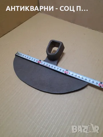 Соц Стара Кована Мотика 0.900кг. Номер 2., снимка 7 - Антикварни и старинни предмети - 48577007