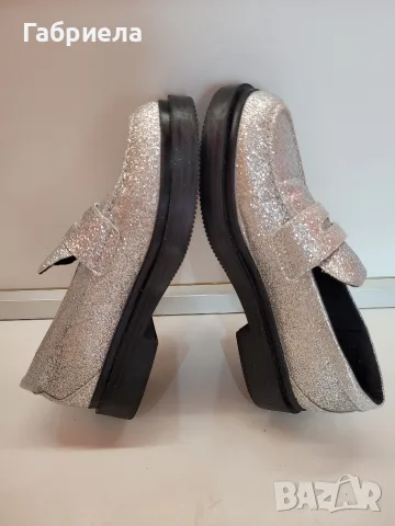 Блестящи обувки H&M за момиче 34 размер, снимка 7 - Детски обувки - 56038881