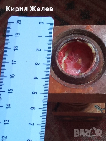 Дървен свештник 51303, снимка 5 - Антикварни и старинни предмети - 53392299