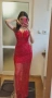 Абитуриентска рокля червена , снимка 5