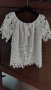 Дамска блуза с дантела, снимка 1 - Корсети, бюстиета, топове - 41412042