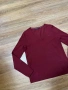 Дамски Вълнен пуловер Tommy Hilfiger дамски в бордо от лека материя , XS размер, снимка 6