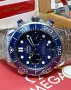 Omega Seamaster Diver 300M Chronograph 44mm Steel Blue Wave Dial Ceramic Различни Варианти, снимка 5