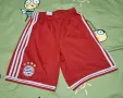 FC Bayern Munchen 2012 Home Shorts Adidas Red Short Pants Size Boys  L Soccer, снимка 1
