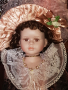 Порцеланова кукла със стойка- 77см, снимка 3