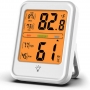 Термометър с хигрометър измерва температура /-20°C до 70°C/ и влажност /10% до 99%/