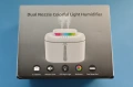 2L Овлажнител с таймер и нощна лампа, двойна дюза – Идеален за домашна употреба, снимка 6