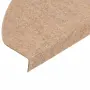 vidaXL Самозалепващи стелки за стъпала, 30 бр, бежови, 65x22,5x3,5 см, снимка 7