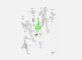 1463612 Възвратна пружина за педала на съединителя FORD FOCUS II, FOCUS C-MAX, GRAND C-MAX,, снимка 4