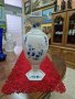 Уникална рядка антикварна порцеланова Белгийска ваза M.R.L., снимка 1 - Антикварни и старинни предмети - 41486845