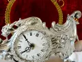 Калаен настолен часовник Kienzle,каминен часовник,барок. , снимка 4