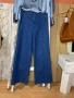 💙💙💙 Zara🩵 Широка кройка дънки от еластичен деним👖, снимка 1