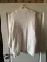 Нова спортно  елегантна бяла универсален размер one size размер жилетка вискоза , снимка 4