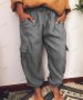 Дамски панталон с капаци и странични джобове, 4цвята - 023, снимка 5