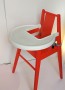  Детски стол за хранене с табла и възглавнички. Икея., снимка 1 - Столчета за хранене - 44674208