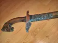 Декоративен кинжал с конска глава, снимка 3